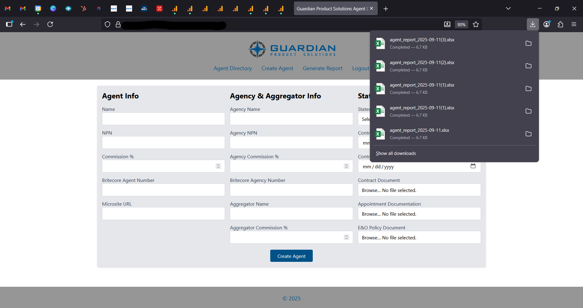 GPS Directory Agent Info Download