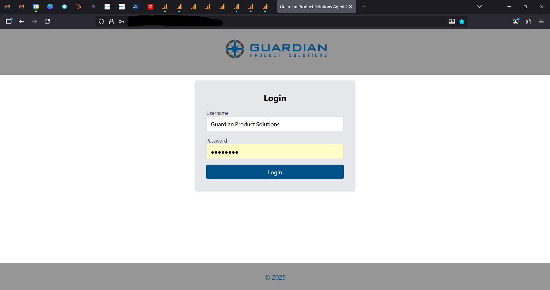 GPS Directory Login Page